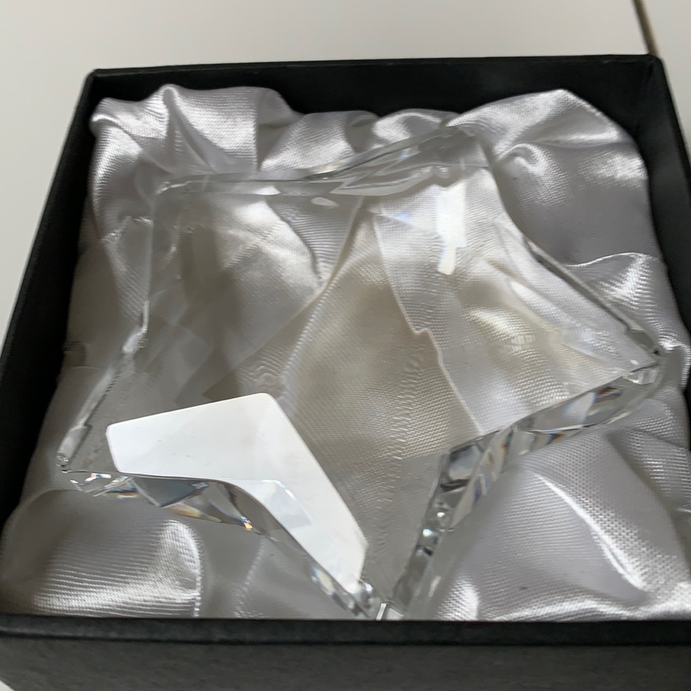 Rosenthal glass Star paperweight